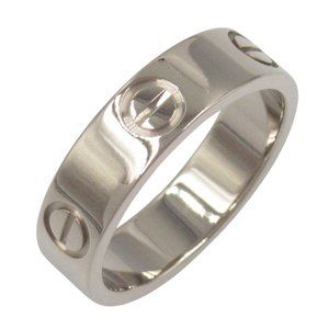 CARTIER 18k Silver Love Ring